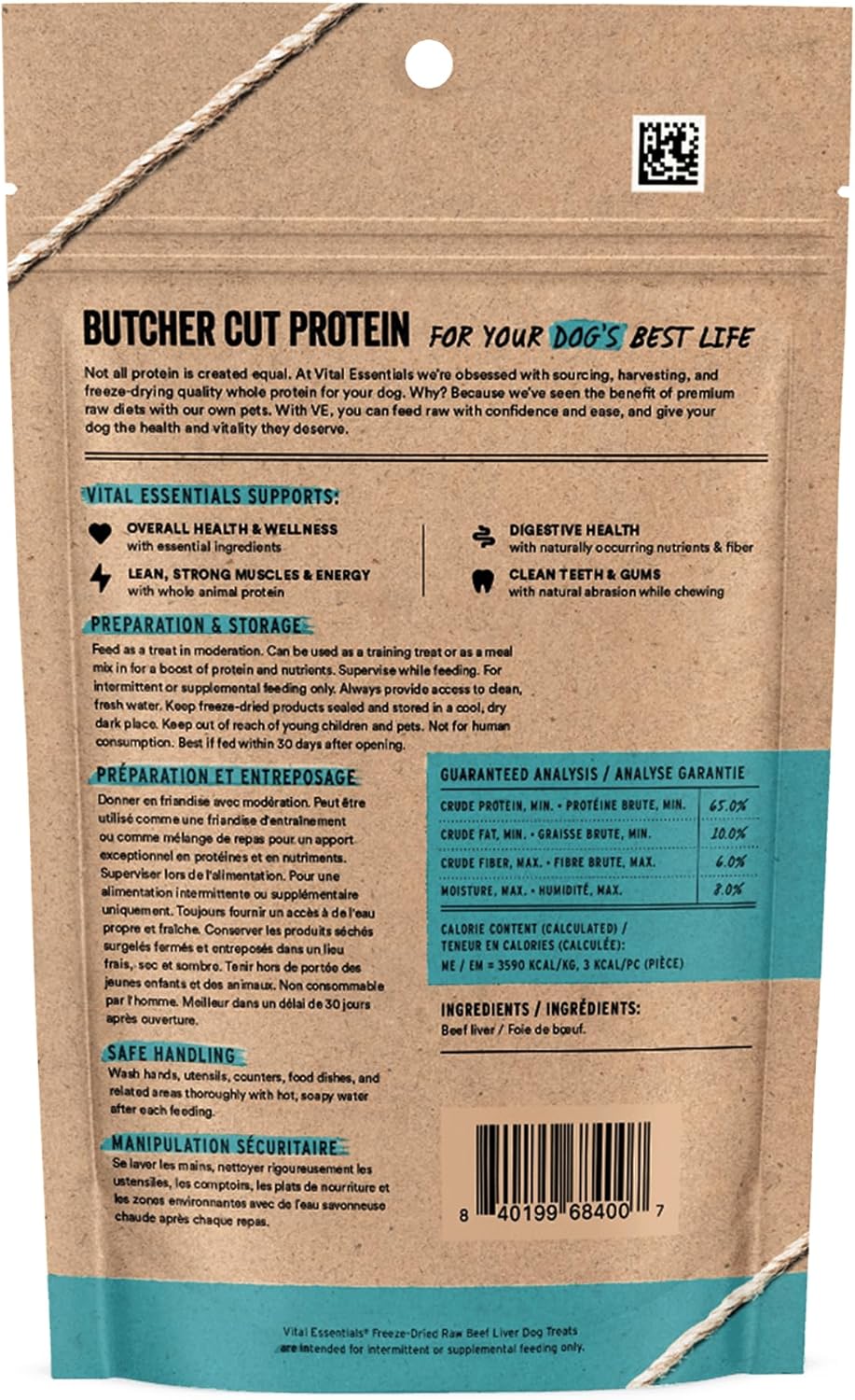 Single Ingredient Beef Liver Treats