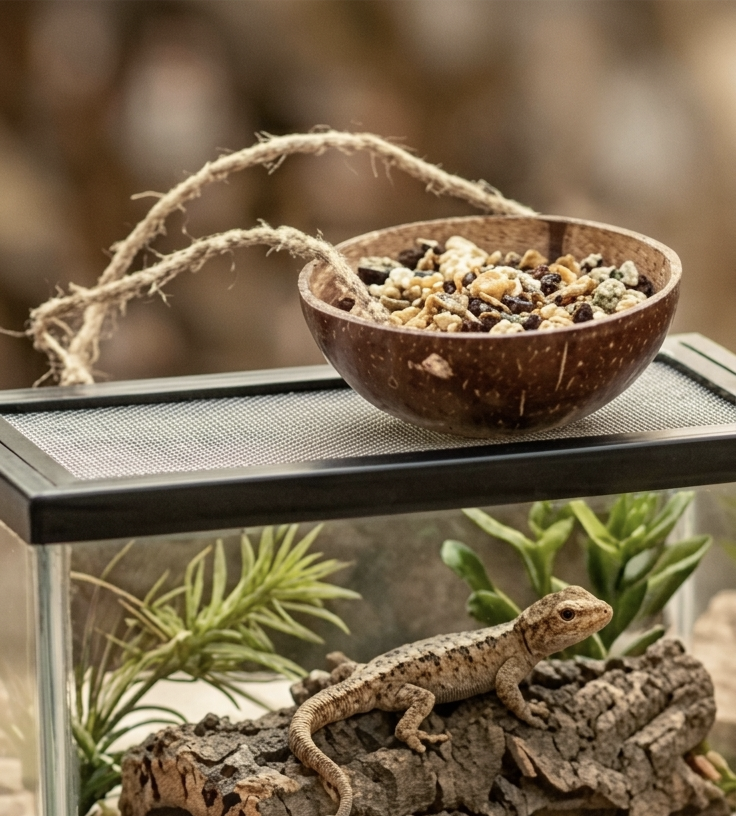 Customizable Eco-friendly natural coconut shell handmade pet decors.