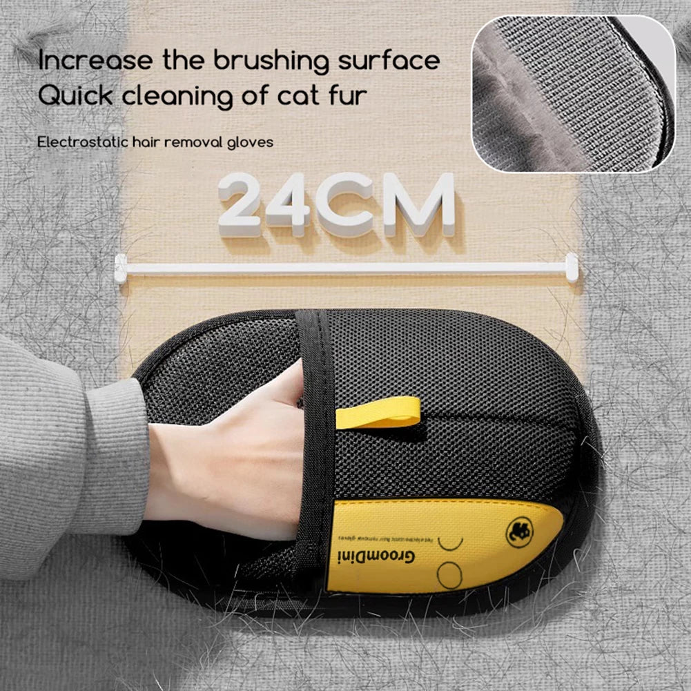 Electrostatic Fur Lifting Grooming Glove