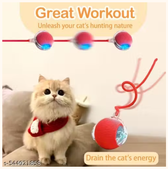 Interactive Moving Ball for your muffins - cats & dogs.