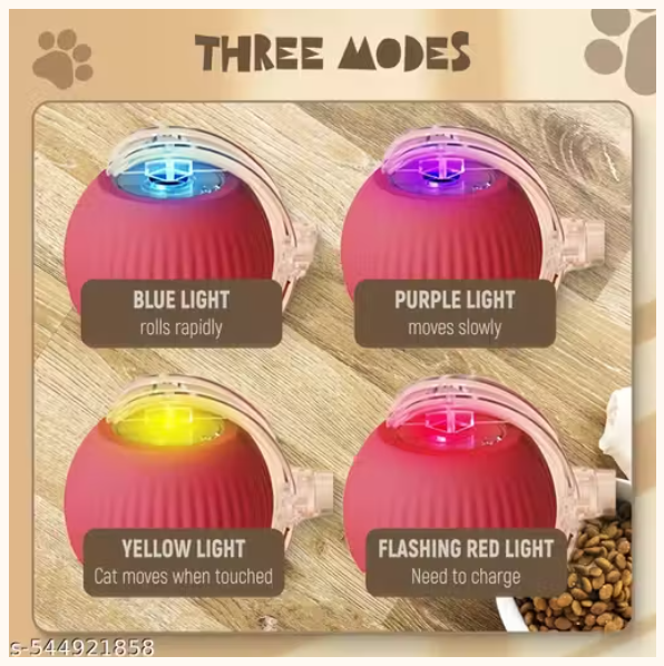 Interactive Moving Ball for your muffins - cats & dogs.